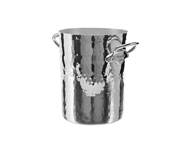Champagnekøler høj 20 x 21,5 cm Hamret Aluminium