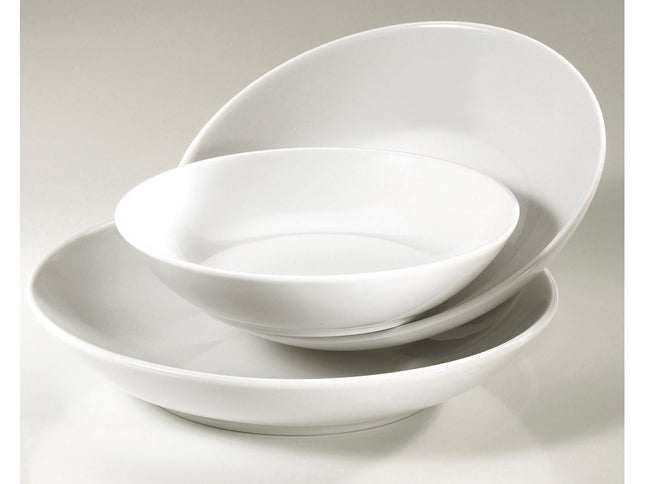 Tallerken dyb Cecil 20 cm Hvid - 6 stk