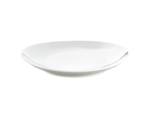 Tallerken oval lille Serie Originale 23 x 20,5 cm Hvid - 6 stk