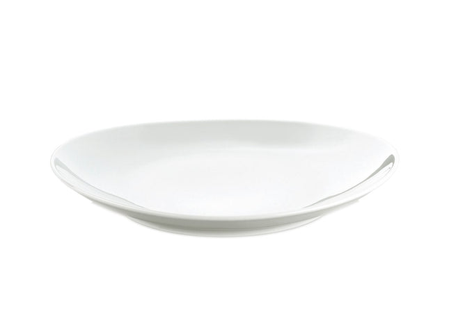 Tallerken oval stor Serie Originale 29,5 x 25,5 cm Hvid - 6 stk