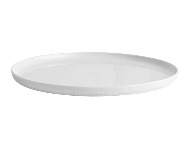 Tallerken flad, lige kant Toulouse 28 cm Hvid - 6 stk