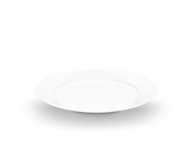 Tallerken flad Sancerre 17 cm Hvid - 6 stk