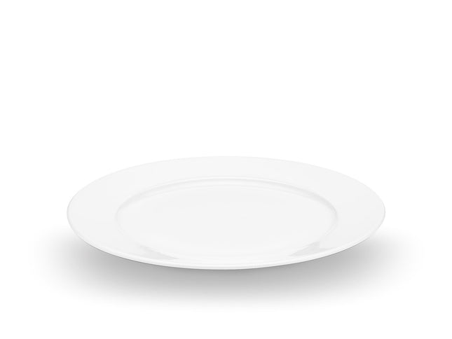 Tallerken flad Sancerre 20 cm Hvid - 6 stk