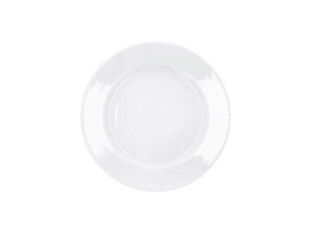 Tallerken flad Sancerre 22 cm Hvid - 6 stk