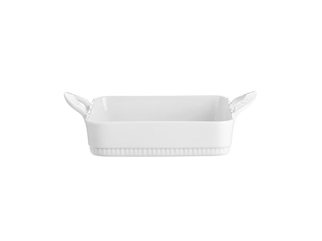 Fad Toulouse 80 cl 17,5 x 17,5 x 4,5 cm Hvid - 2 stk