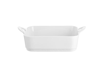 Fad Toulouse 2 liter 22 x 22 x 6 cm Hvid - 2 stk