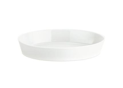 Fad ovalt Serie Originale 26 x 19 cm Hvid - 2 stk