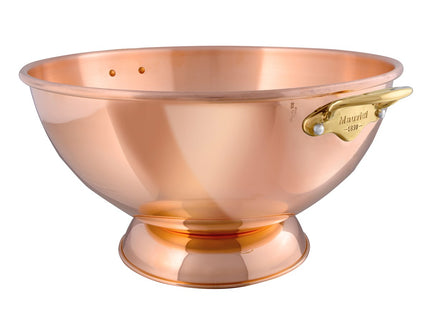 Champagnebowle 40 cm Kobber Messing