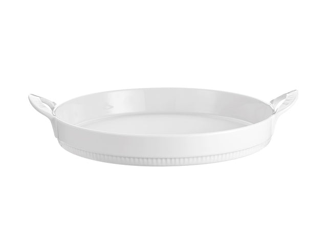 Fad rundt Toulouse 1,4 liter 27 x 4 cm Hvid - 2 stk