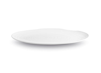 Tallerken oval Boulogne 23 x 16,5 cm Hvid - 6 stk