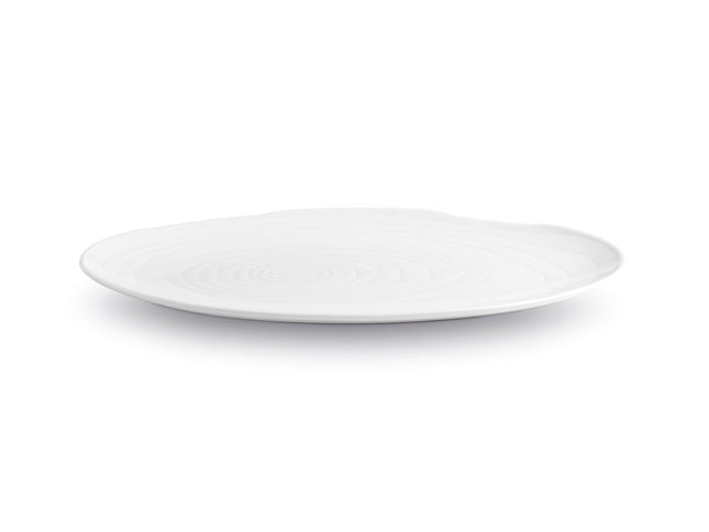 Tallerken oval Boulogne 23 x 16,5 cm Hvid - 6 stk