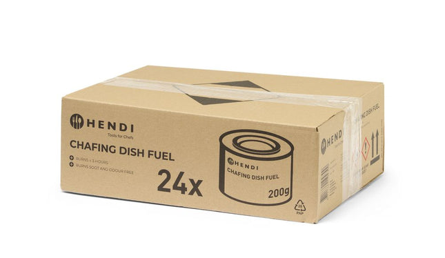Brænddåse til chafing dish, HENDI, 24 stk.