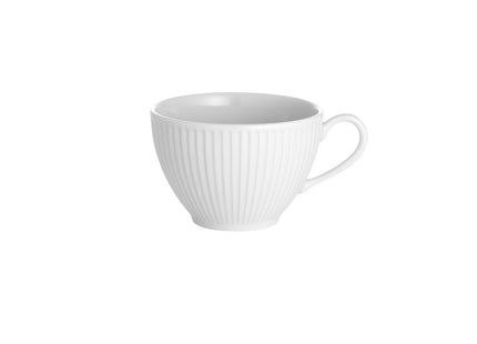 Kop Plissé 18 cl 8,5 cm Hvid - 6 stk