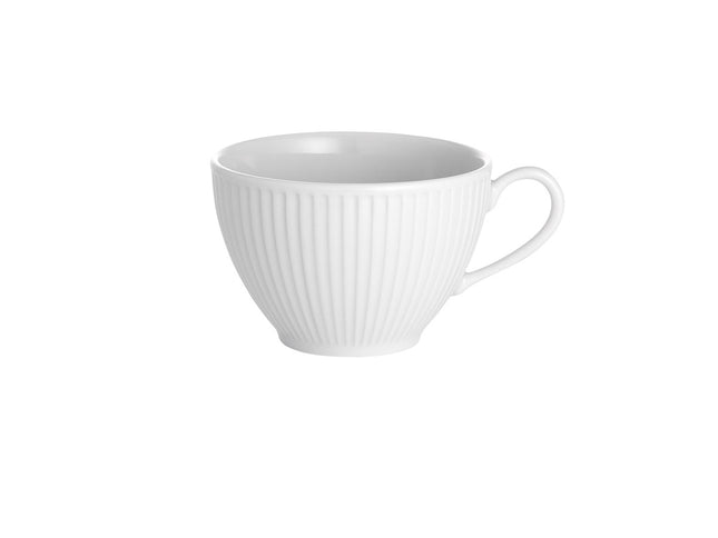 Kop Plissé 29 cl 9,8 cm Hvid - 6 stk