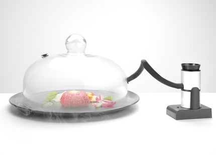 Glaskuppel med ventil, HENDI, Cocktail dome, ⌀130x(H)282mm