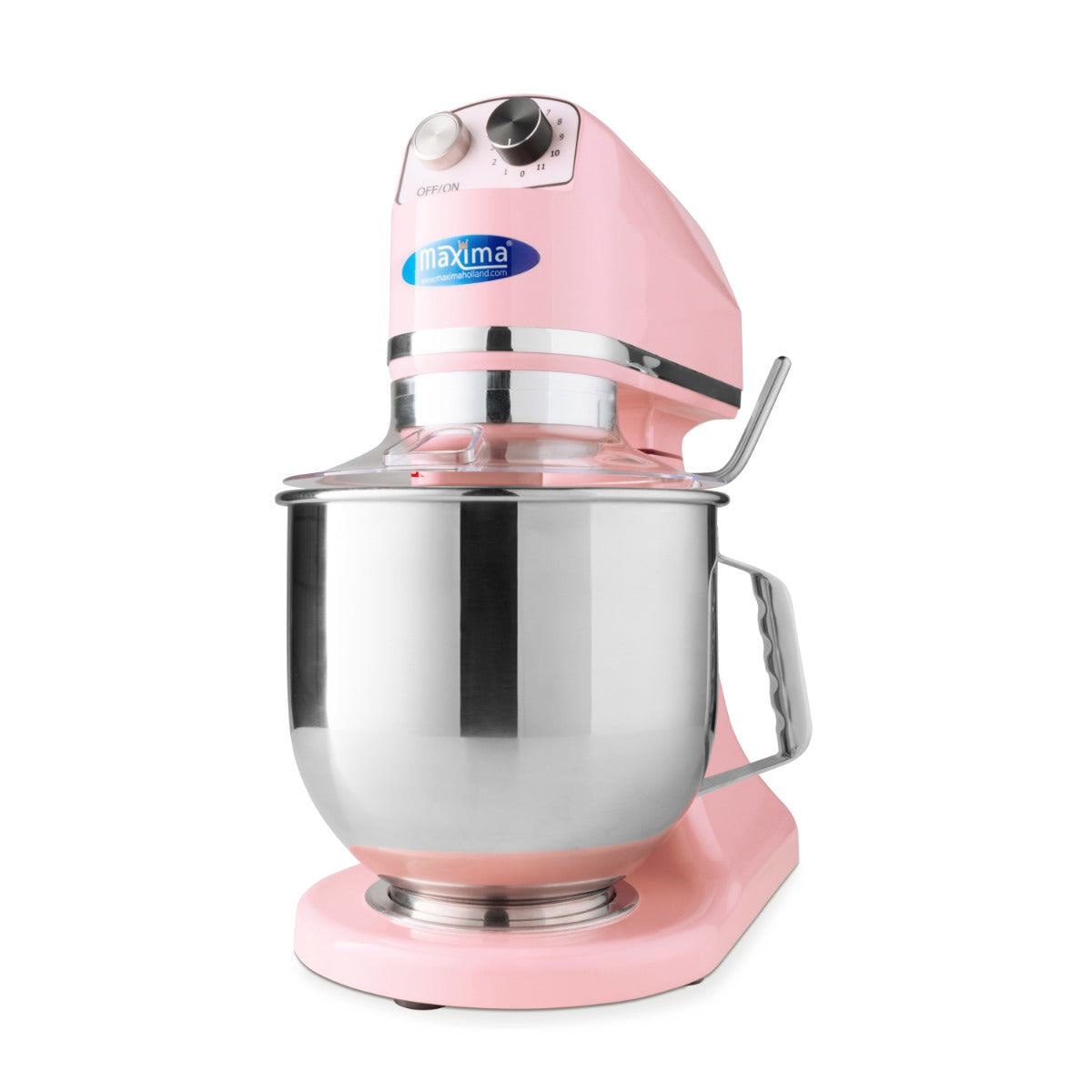 Stativmixer - 7L - Op til 2 kg dej - Pink