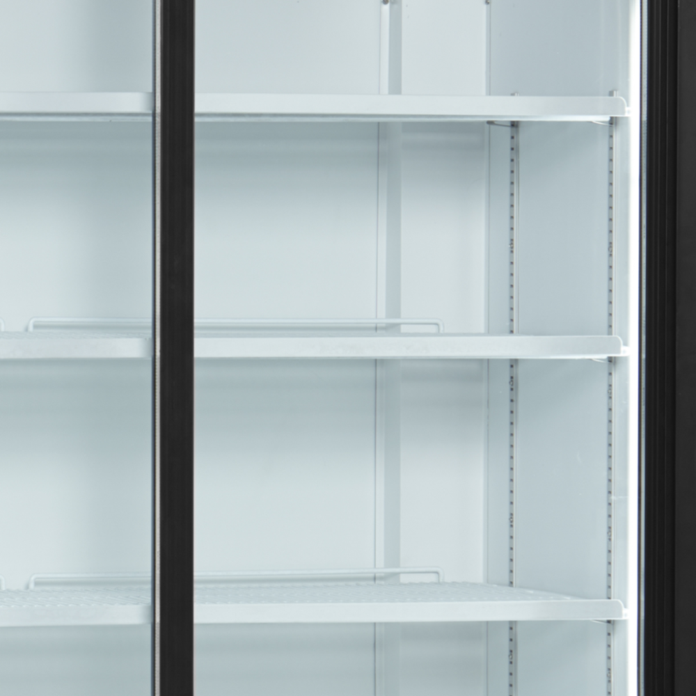Displaykøleskab - 967 liter - 2-dørs med lystop FSC1200S