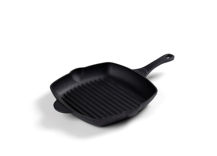 Grillpande 28x28 cm støbejern - 2 stk