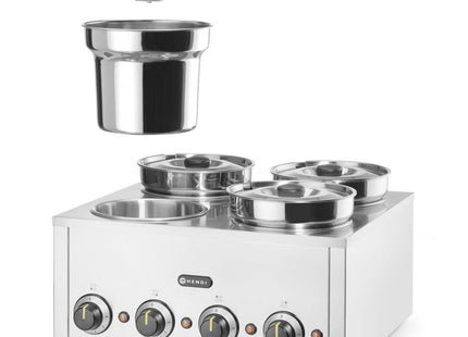 Thermosystem 4, HENDI, 16L, 230V/800W, 506x509x(H)298mm