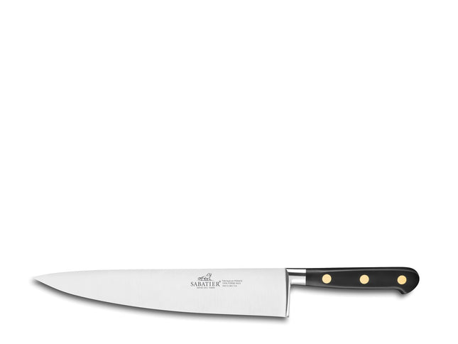 Kokkekniv Ideal 25 cm Stål/Sort