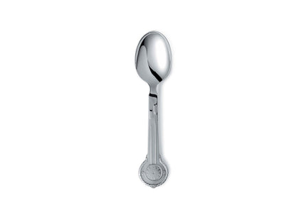Dåbsske Klokke m/blomster 15,5 cm Blank 830