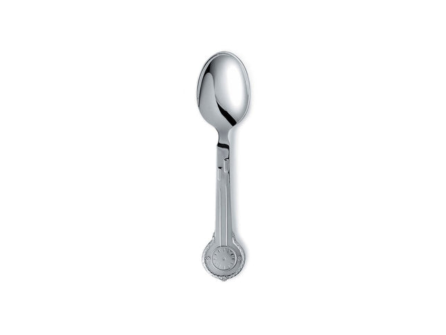 Dåbsske Klokke m/blomster 15,5 cm Blank 830