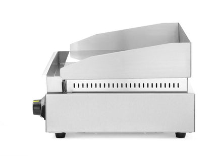 Stegeplade halvt rillet, HENDI, Profi Line, 230V/2400W, 527x404x(H)233mm