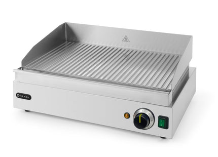 Stegeplade, rillet, HENDI, Profi Line, 230V/2400W, 527x404x(H)233mm