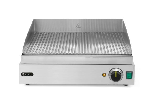 Stegeplade, rillet, HENDI, Profi Line, 230V/2400W, 527x404x(H)233mm