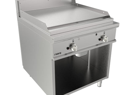 Gas stegeplade med åbent stativ
model LQ / FTG4BAR