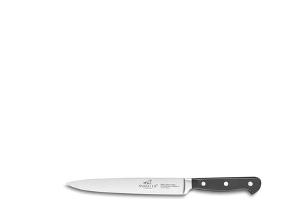 Forskærerkniv Pluton 20 cm Stål/Sort - 6 stk