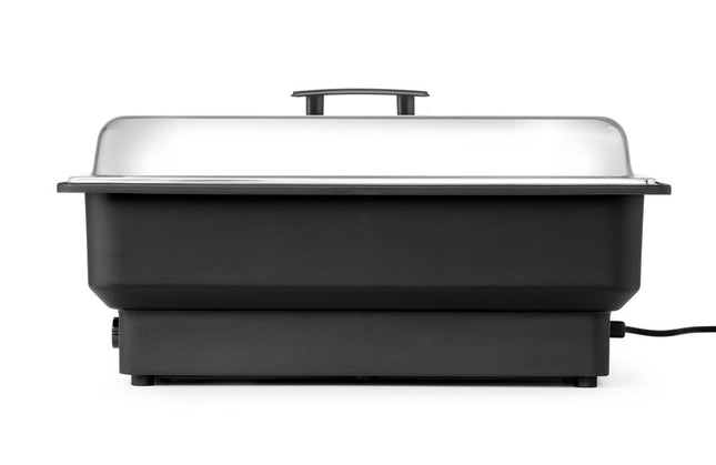 Elektrisk chafing dish Tellano, HENDI, Kitchen Line, GN 1/1, 9L, 230V/900W, 575x349x(H)278mm