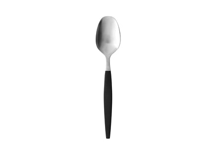 Spiseske Focus de Luxe 20 cm Sort/Mat stål - 12 stk