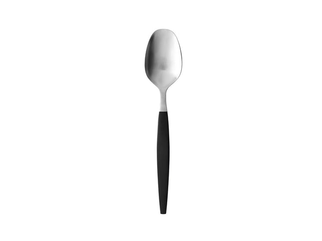 Spiseske Focus de Luxe 20 cm Sort/Mat stål - 12 stk