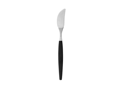 Bordkniv Focus de Luxe 20 cm Sort/Mat stål - 12 stk