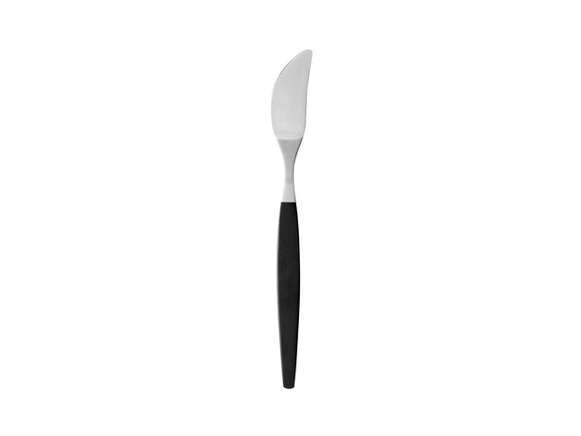 Bordkniv Focus de Luxe 20 cm Sort/Mat stål - 12 stk