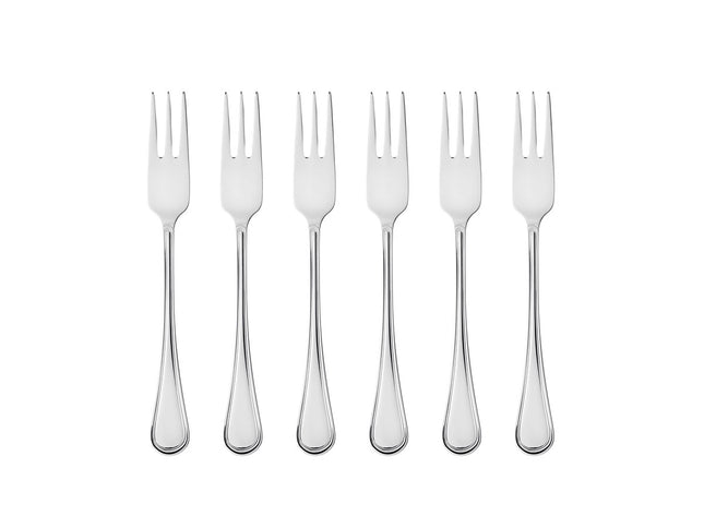Kagegaffel Oxford 16,2 cm 6 stk. Blankt stål
