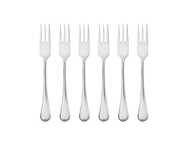 Kagegaffel Oxford 16,2 cm 6 stk. Blankt stål