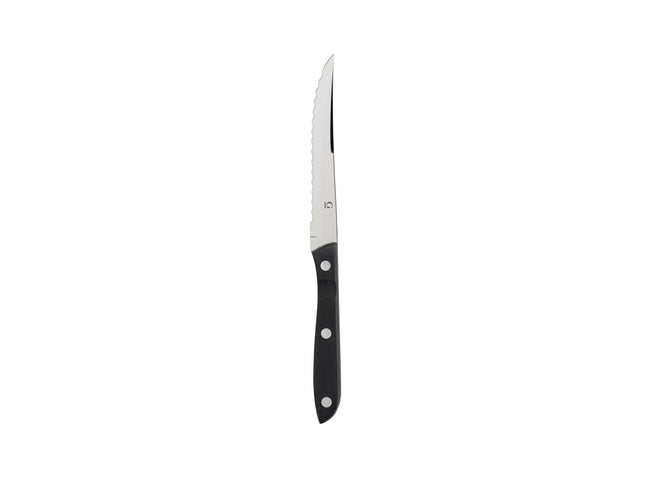 Steakkniv Old Farmer black 22 cm Sort/Stål - 12 stk