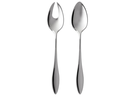 Salatbestik Indra 27,6 cm Blankt stål - 2 stk
