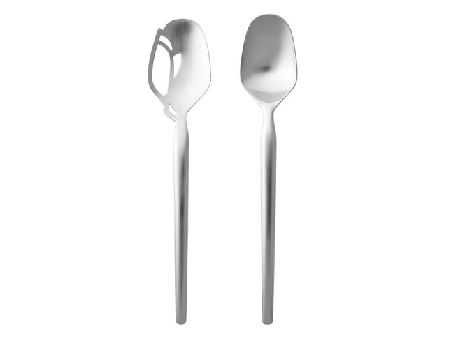 Salatbestik Dorotea 27 cm Mat stål - 2 stk