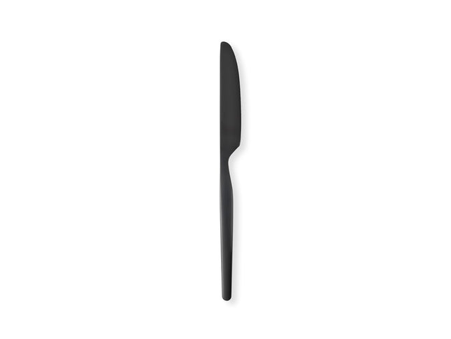 Frokostkniv Dorotea Night 19,7 cm Sort stål - 12 stk