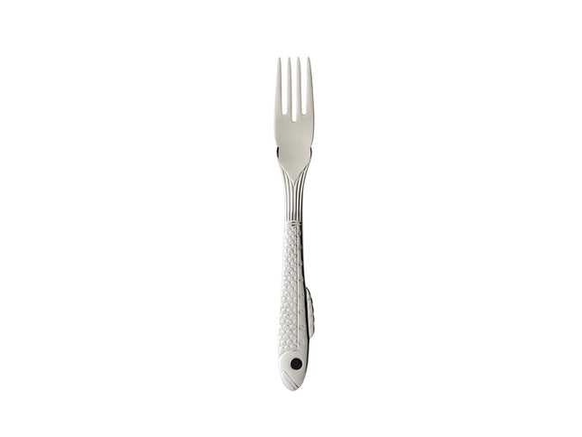 Fiskegaffel Nobel 18,8 cm Blankt stål - 12 stk