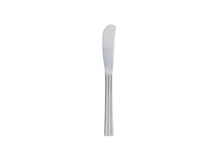 Smørkniv Thebe 16 cm Mat stål - 12 stk