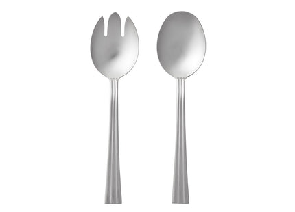 Salatbestik Thebe 21 cm Mat stål - 2 stk