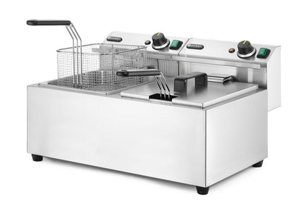 Frituregryde Profi Line, 2 × 8 l, HENDI, Profi Line, 16L, 230V/7000W, 605x460x(H)369mm
