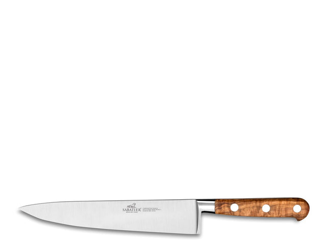 Kokkekniv Ideal Provence 20 cm Stål/Oliventræ