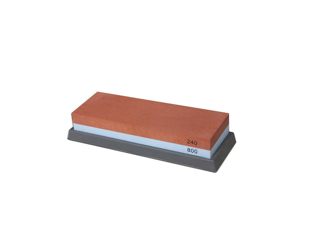 Slibesten rektangulær 18 x 6 cm Grå Sten