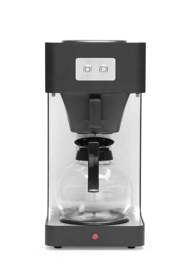 Filterkaffemaskine, HENDI, Profi Line, sort, 230V/1480W, 421x213x(H)423mm