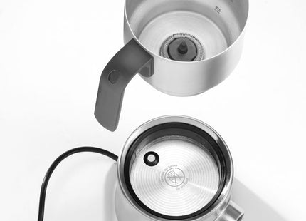 Mælkeskummer, HENDI, 0,3L, sølv, 230V/500W, 178x143x(H)220mm